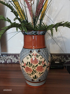 Новая красивая ваза из керамики 33 см