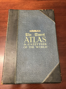 The Times Atlas & Gazetteer Of The World 1922