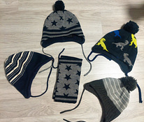 H&M зимние шапки, шарф