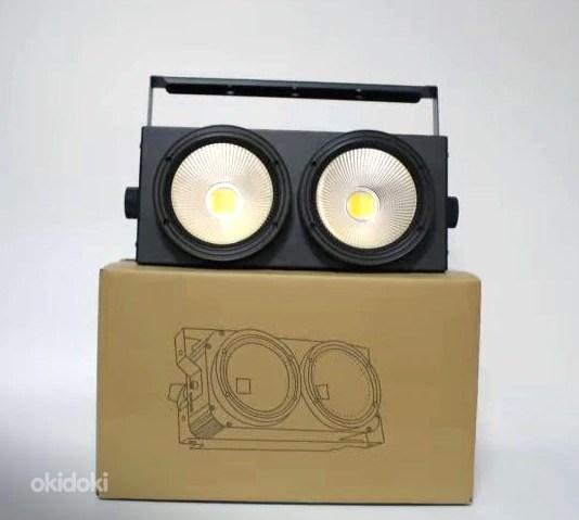 200W (2x100W) COB LED DMX светильник для сцены (фото #3)
