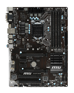 MSI B150 PC MATE, i5-7400, DDR4 16GB, SSD 256GB M.2 (3 foto / 10)