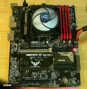 ASUS SABERTOOTH Z97 MARK 2, i5-4590, DDR3 16GB, SSD 240GB (4 foto / 10)