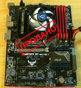 ASUS SABERTOOTH Z97 MARK 2, i5-4590, DDR3 16GB, SSD 240GB (1 foto / 10)