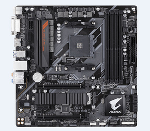 Gigabyte B450 Aorus M,Ryzen 5 3600,DDR4 16GB,SSD M.2 256GB (2 фото из 10)