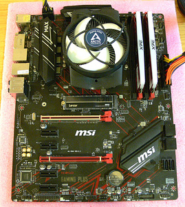 MSI B450 Gaming Plus, Ryzen 7 3700X, DDR4 16GB,SSD M.2 256GB (4 foto / 10)