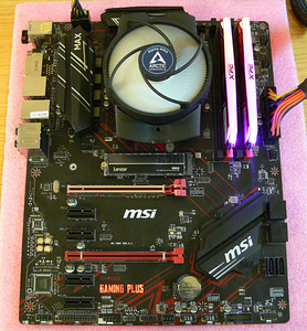 MSI B450 Gaming Plus, Ryzen 7 3700X, DDR4 16GB,SSD M.2 256GB (5 foto / 10)
