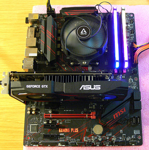 MSI B450-Gaming Plus, Ryzen 5 5500, DDR4 16GB, SSD M.2 256GB (5 foto / 10)