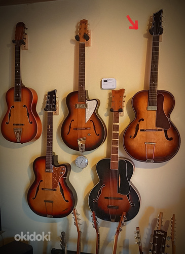 Mõni 60-70nda hollowbody archtop kitarr pakkuda