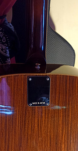 Aria 6814 12 keelne el.akustiline kitarr (Made in Japan) (6 foto / 10)