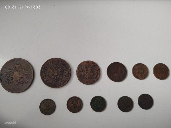 Tsaari ilus hõbe rublad,kopikat ja veel mündid. (foto #7)