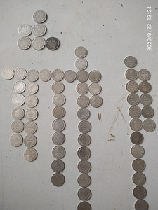 Царско-финские медные и серебро монеты,1/2 Марка,Лит.Лат.