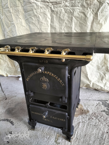 ГАЗОВАЯ ПЛИТА ДЛЯ УСАДЕБНОЙ КУХНИ 1910 HUSGVARNA NR12