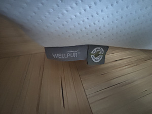 Kattemadrats WELLPUR DREAM PERFECT T65 - 160x200x8 (3 foto / 5)