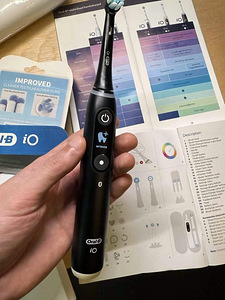 BRAUN Oral-B iO6 Elektriline hambahari Black Lava + 6 otsiku (4 foto / 10)
