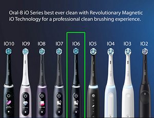 BRAUN Oral-B iO6 Elektriline hambahari Black Lava + 6 otsiku (10 foto / 10)