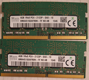 DDR3 PC3L DDR4 4/8Gb pulgad laptop/desktop 10600MHz-2666MHz (1 foto / 7)