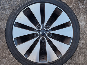 R18 KIA originaal 114.3 + rehvid 225/45/18 (1 foto / 6)