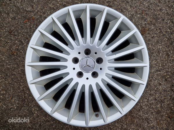 R19 оригинальные диски Mercedes разной ширины 8.5/9.5 5x112