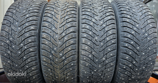 R15 Nokian 195/65/15 - 6мм - 99% шипы