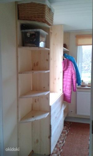 Новый деревянный шкаф в прихожую (фото #2)
