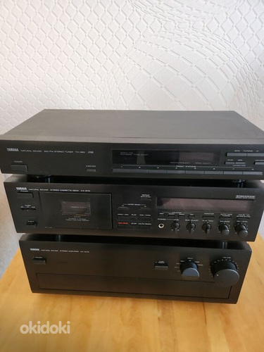 Yamaha stereo komplekt AX-1070, KX-670, TX-350