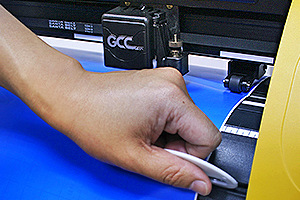 Uus lõikeplotter GCC Expert II LX (5 foto / 7)