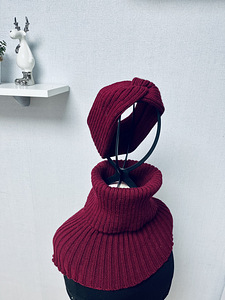Kahekihiline peapael ja sall-snood-tuub (7 foto / 9)