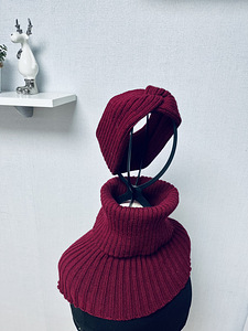 Kahekihiline peapael ja sall-snood-tuub (4 foto / 4)