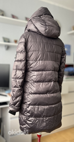 Теплая куртка М/L, цвет баклажан (фото #2)