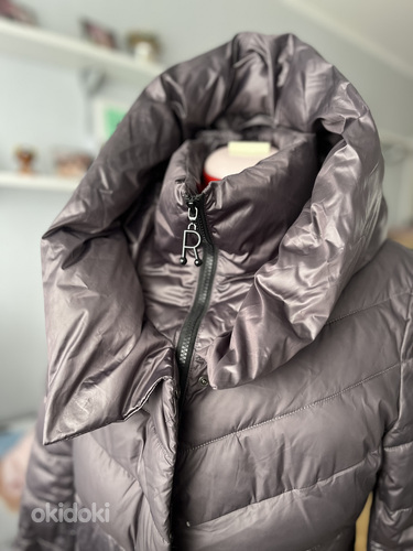 Теплая куртка М/L, цвет баклажан (фото #3)