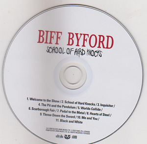 CD BIFF BYFORD (SAXON) -School Of Hard Knocks, 2020 (3 foto / 3)