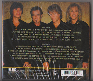 2CD BON JOVI - Greatest Hits, 2017, Digipak  (2 foto / 2)