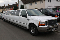 FORD EXCURSION SUPER STRETCH LIMOUSINE, 2000