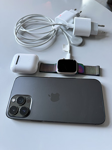 iPhone 13 Pro Max 256,Apple Watch 7 45mm, AirPods (2 foto / 3)