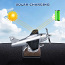 Автомобильный освежитель воздуха Солнечная энергия Самолет (фото #3)