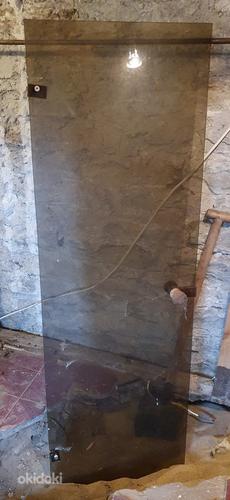 Продам 2 двери для сауны из закаленного стекла, без рам (фото #1)