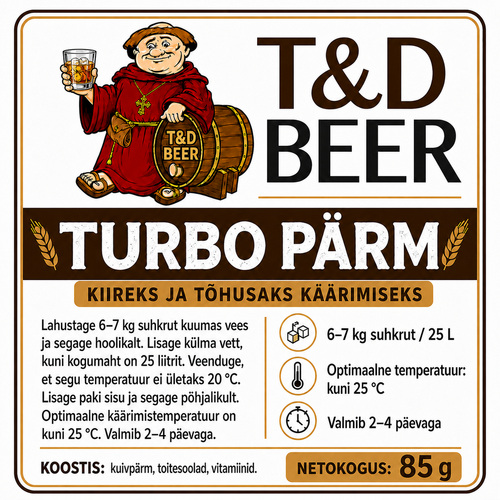 Turbo Pärm 85g