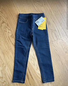 H&M teksapüksid, leggings, uued, s:98