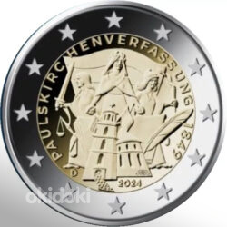 2 евровые монеты 2024 г UNC (фото #4)