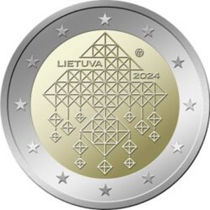 2 euro Leedu 2024 UNC