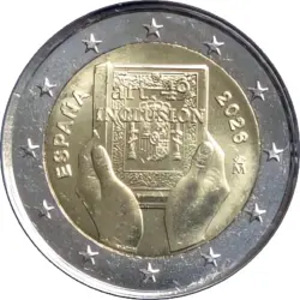 2 евровые монеты 2026 (1 фото из 4)