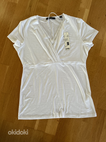 Новая белая блузка Esprit, размер M (фото #1)