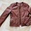 Мягкая кожаная женская и качественная куртка s.36. (фото #1)