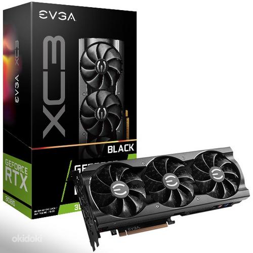 EVGA GeForce RTX 3080 XC3 BLACK GAMING, 10G-P5-3881-KL, 10GB (фото #1)
