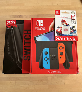 Uus Nintendo Switch OLED + доп. (1 фото из 1)