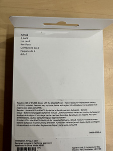 Apple Airtag 4tk Uus! (2 foto / 2)