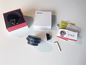 Viltrox EF-M2 II Adapter/Speedbooster Canon EF <> M4/3 - MFT (5 foto / 5)