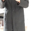 Женское черное пальто (фото #1)