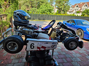 Kart Cadet 5-9 aastasele koos sõiduvarustusega (1 foto / 10)