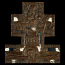 Старинный крест "Распятие Иисуса Христа" (фото #2)
